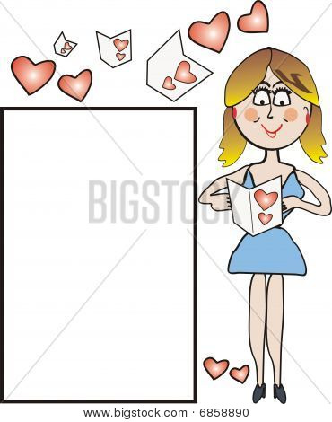 Valentinsdag tegneserie