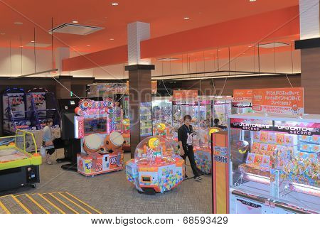 Video game centre in Mosaic Kobe Japan