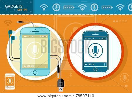 Mobile phone wireless communication technology