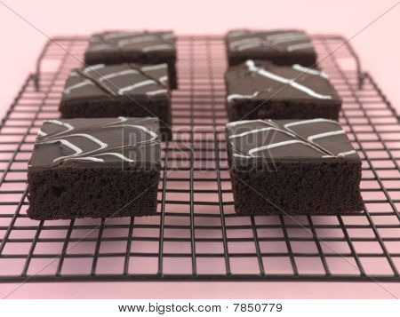 Chocolate Mud Cake výseče