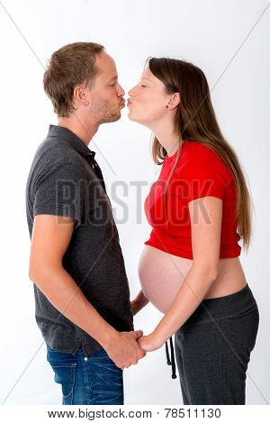 Young Couple Expecting A Baby