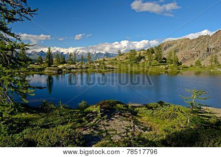 High Altitude Alpine Lake
