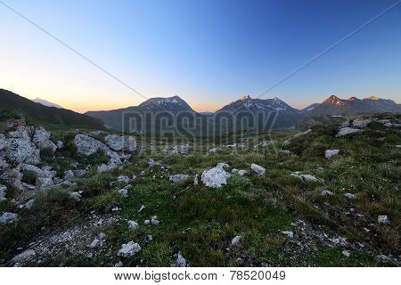 Sunrise In The Alps