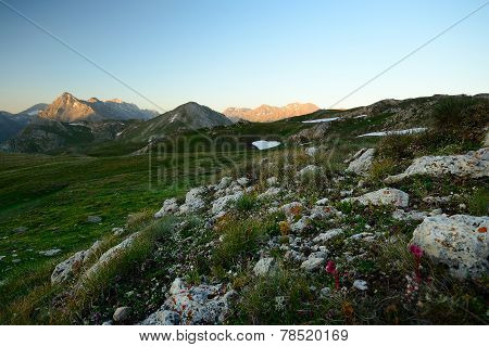 Sunrise In The Alps