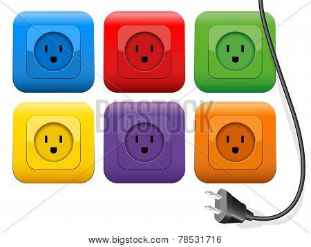 Plug Outlets Color