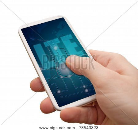 Lte Mobile Internet In Smartphone