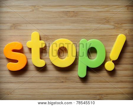 Stop Concept