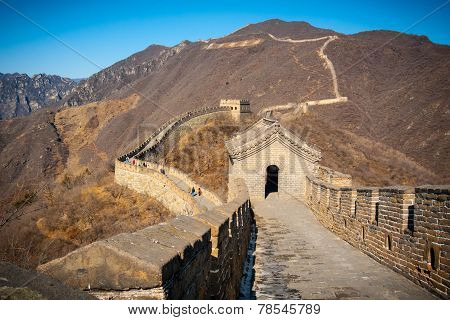 Great Wall Tower High Angle