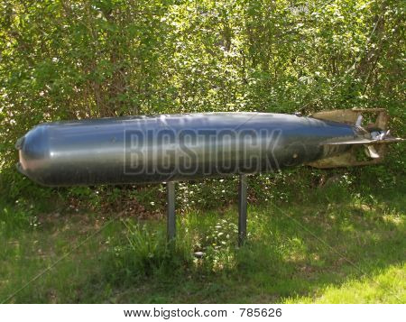 nach dem Zweiten Weltkrieg Torpedo als Richtungszeichen
