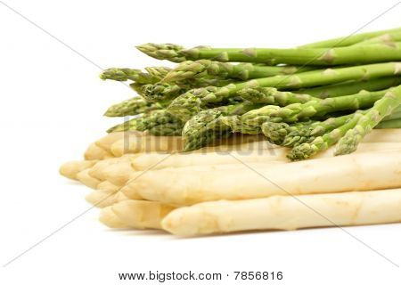 Asperges wit en groen