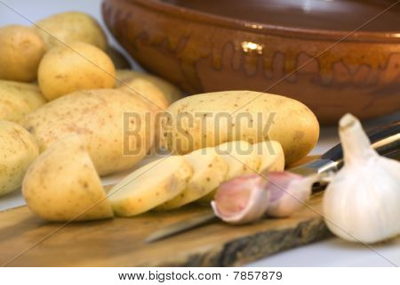 Patate e aglio