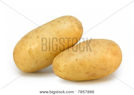 Patatas en blanco