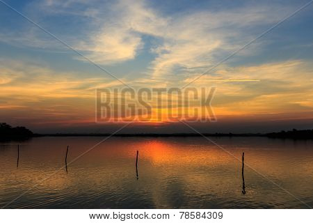 Marsh And Sunset