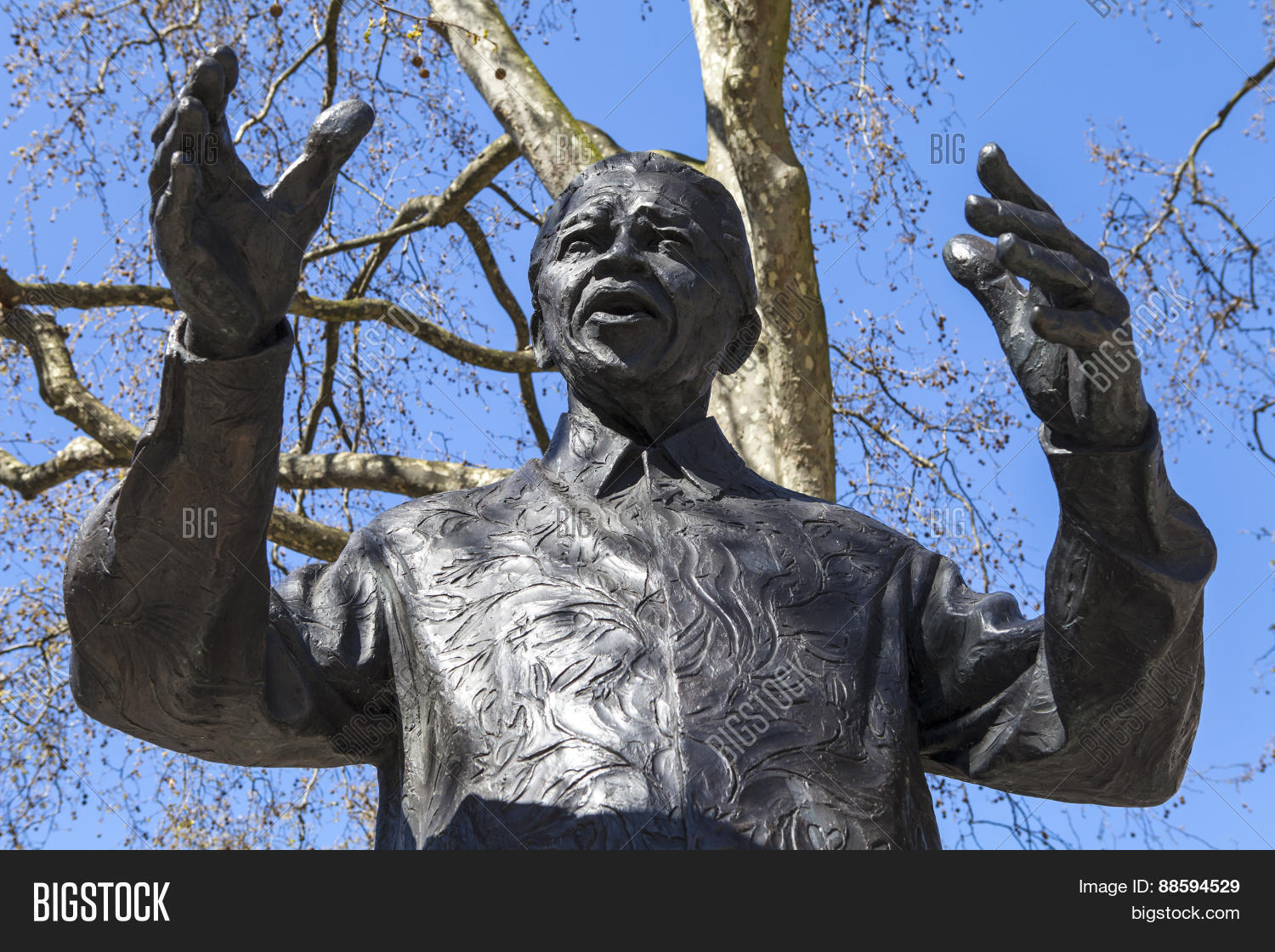 Nelson Mandela Statue Image & Photo (Free Trial) Bigstock