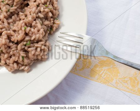 Radicchio Risotto