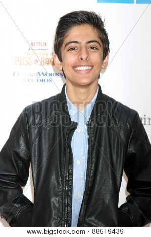 LOS ANGELES - FEB 19:  Karan Brar at the Milk+Bookies Sixth Annual Story Time Celebration at the Toyota Grand Prix Racecourse on April 19, 2015 in Long Beach, CA