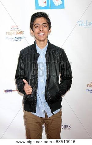 LOS ANGELES - FEB 19:  Karan Brar at the Milk+Bookies Sixth Annual Story Time Celebration at the Toyota Grand Prix Racecourse on April 19, 2015 in Long Beach, CA