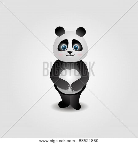 Cute little panda