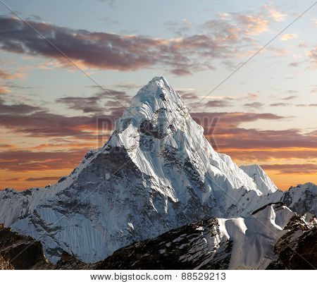 Ama Dablam On The Way To Everest Base Camp