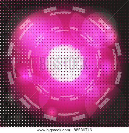Abstract Background pink Glowing Circle