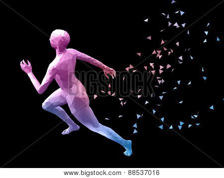 Abstract Woman Body