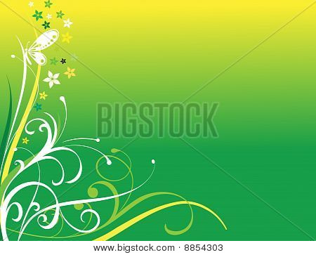 Floral vector achtergrond