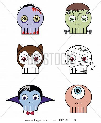 Monster Skulls