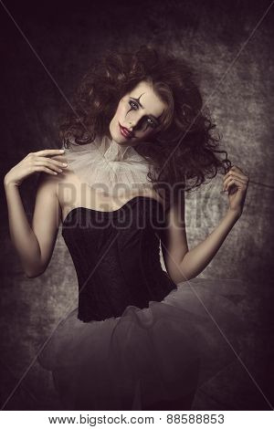 Sexy Sad Girl Clown