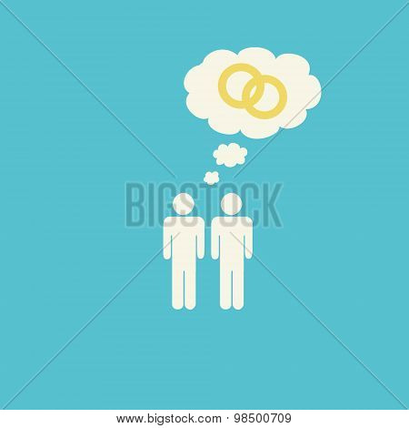 Gay Marriage Graphic