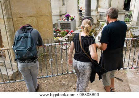 Grave Of Jim Morrison