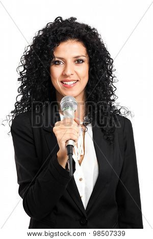  Beautiful newsreader