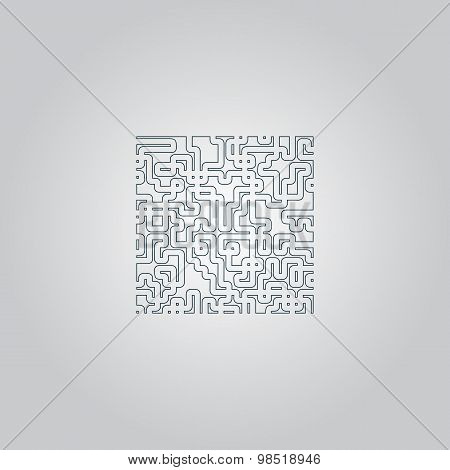 Labyrinth Puzzle rebus icon