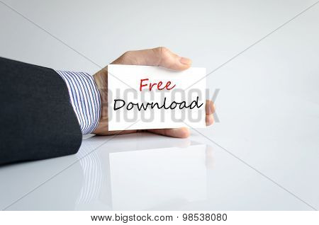 Free Download Text Concept