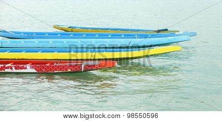 Part of Chinese dragon boat