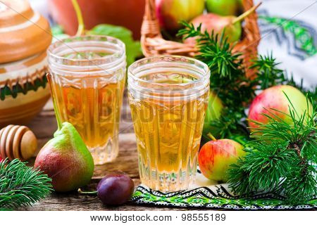 Uzvar , Traditional Hot Ukrainian Drink