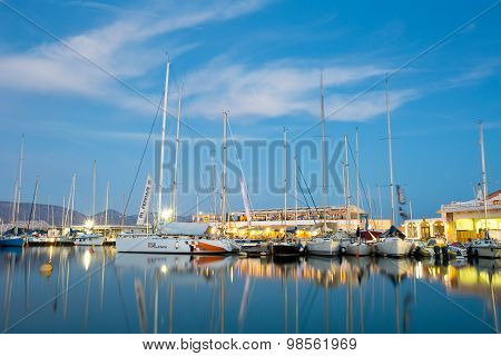 Yacht club in Athens.