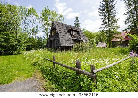 Small Building With The Sloping Roofs, Zakopane