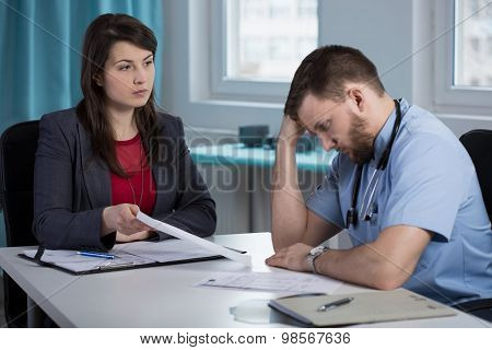 Dissatisfaction With Employee