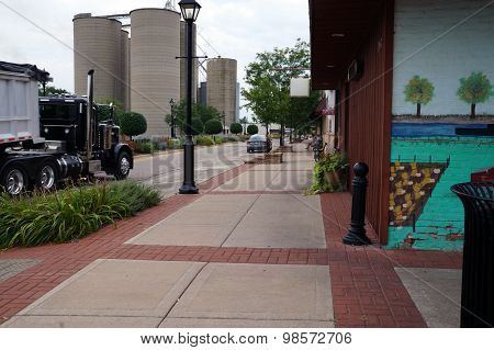 Downtown Sidewalk