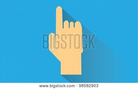 Hand vector