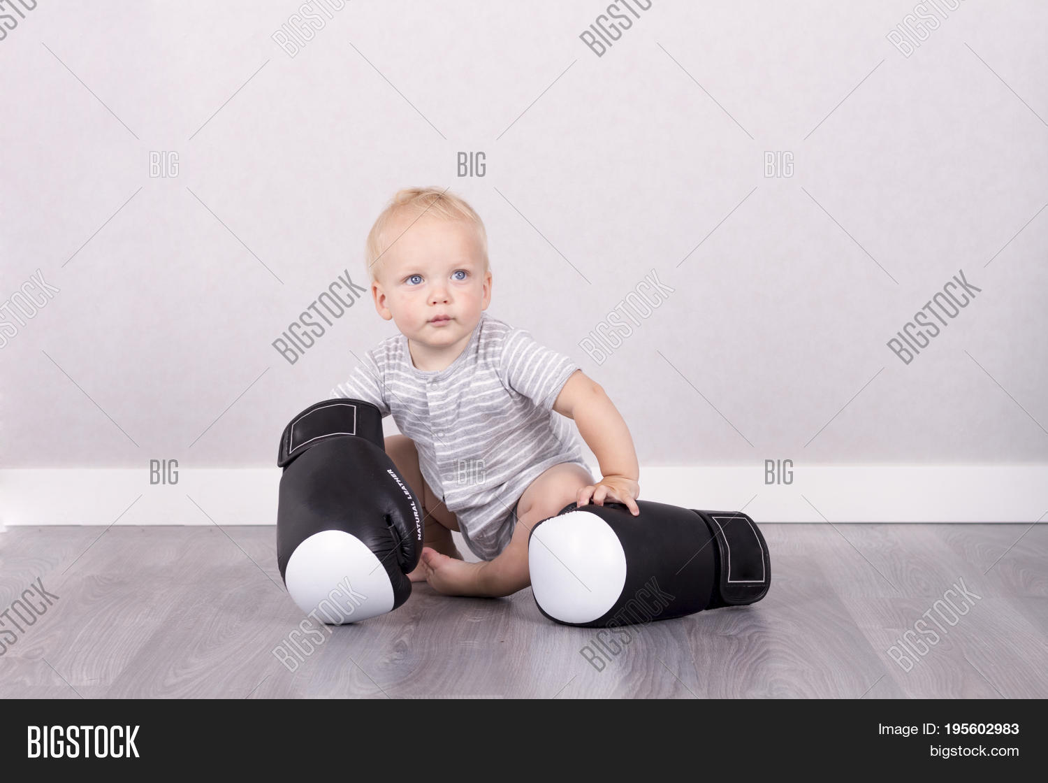 Cute Baby Boy Boxing Image & Photo (Free Trial) Bigstock