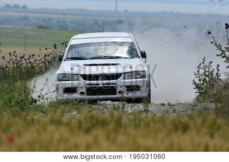 Tulcea, Romania - June 9-11: Danube Delta Rally Special Trial Windfarm On June 9-11, 2016 In Tulcea,