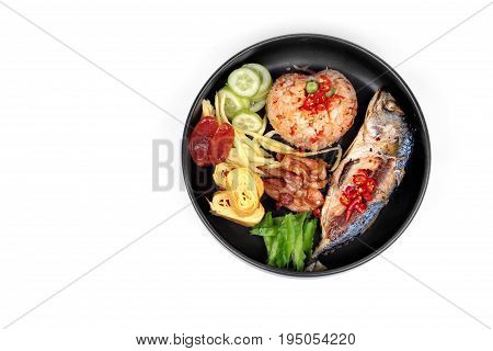 Fried Jasmine Rice With Shrimp Paste Call Kao Klok Kapi .