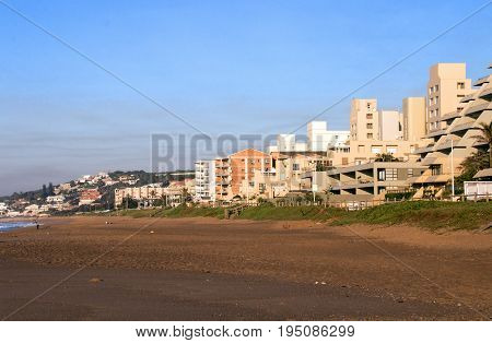 Tranquill Early Morning Coastal Landscape In South Africa
