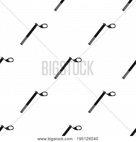 Wedge for insurance.Mountaineering single icon in black style vector symbol stock illustration .