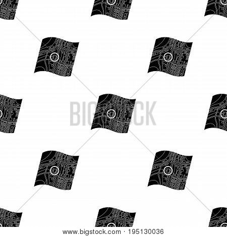 Location on the map.Realtor single icon in black style vector symbol stock illustration .