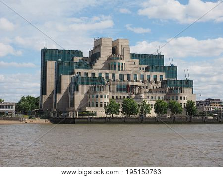 British Secret Service In London