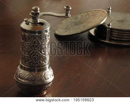 Oriental Silver about Mill Hall and saucer