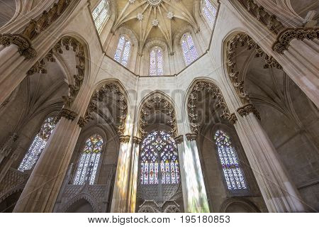 Batalha Monastery, In Batahla, Portugal