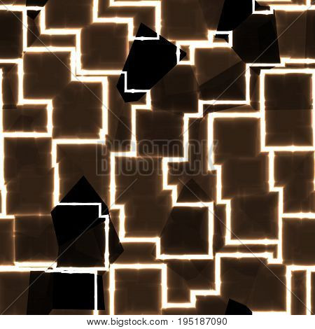 Lighting square lines seamless communication network design wallpaper